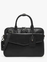 Leather Flandres Briefcase 1 Compartment Etrier Pink flandres EFLA8241